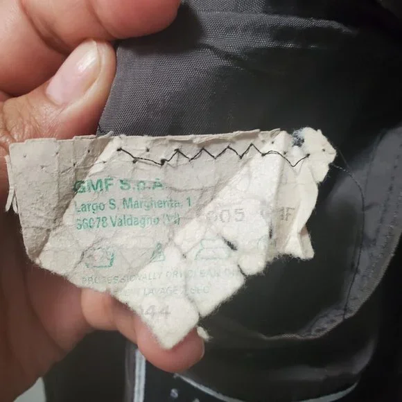 Sartoriale Marzotto Blazer Sport Coat Jacket Men Italy 44L Dark Gray wool - Picture 4 of 12